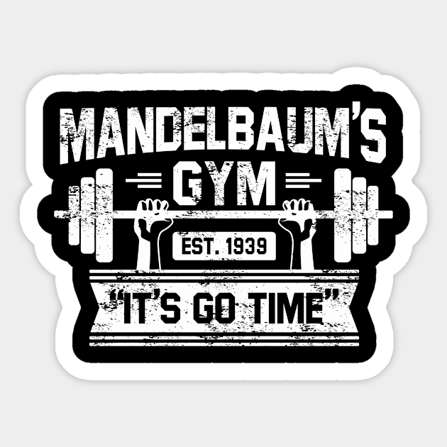 Mandelbaums Gym Sticker by rajem